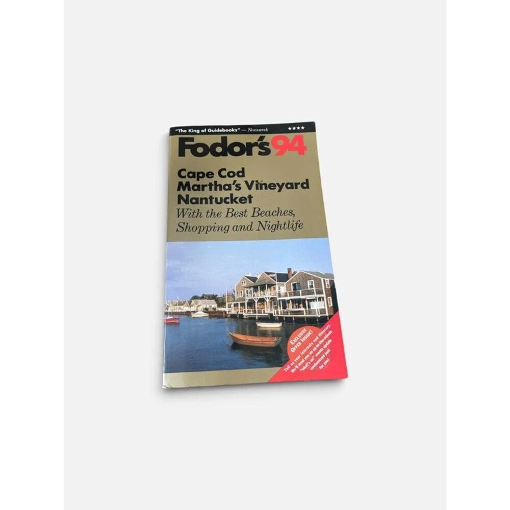 Fodors 94 cape cod